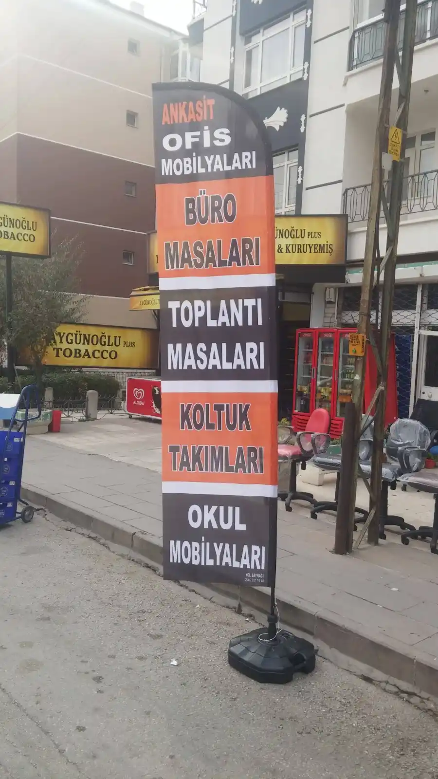 Spot Eşyacı Yelken Bayrağı-5